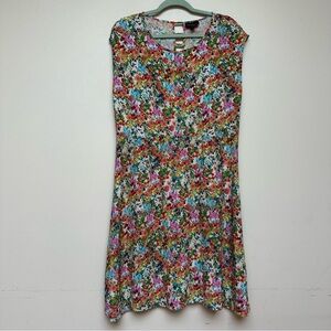 Apropos Floral Mini Dress Size Medium